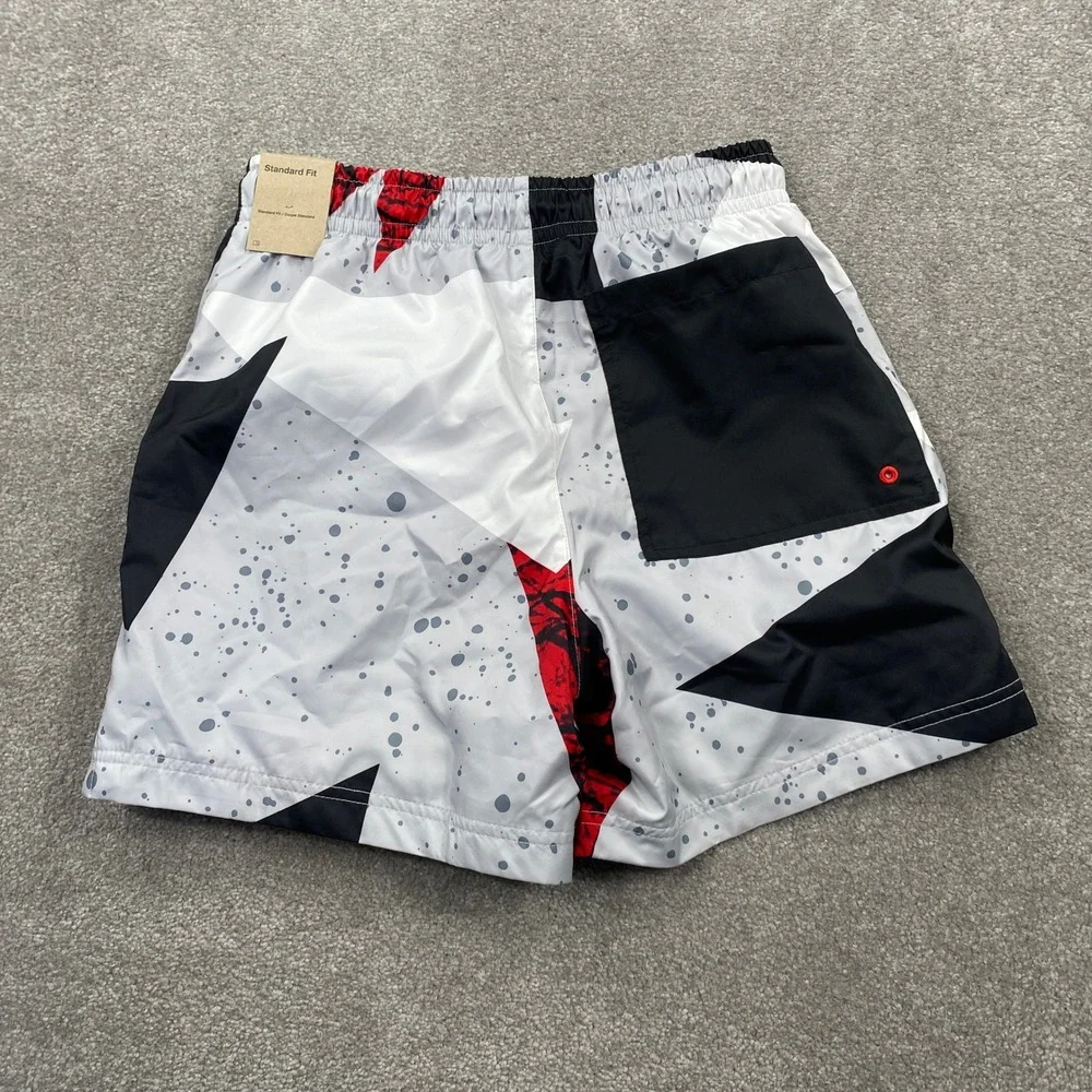 Jordan Sport Woven Shorts Mens Size S Multi Color Geometric 23 IB8818-011
